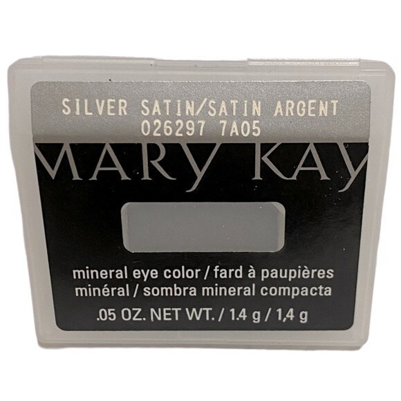 Mary Kay Mineral Eye Color Eyeshadow - Silver Satin - Picture 1 of 2